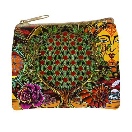Flower of Life Cosmetic Bag - Down To Earth