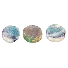 Load image into Gallery viewer, Fluorite Calming Stones on a white background - Down to Earth
