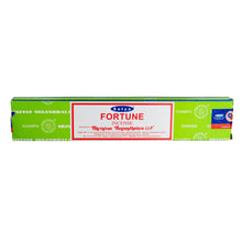 Load image into Gallery viewer, "Single pack of Satya Fortune Incense Sticks on a white background," - Down to Earth.