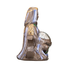Load image into Gallery viewer, Gaia Moon Statue with white background side - Down to Earth