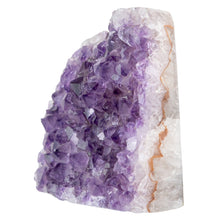 Load image into Gallery viewer, Amethyst Cut Base Geode Cluster Medium on a white background photo - Down to Earth