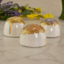 Load image into Gallery viewer, Chakra Healing Bath Bomb group photo on a style background - Down To Earth