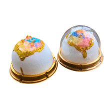 Load image into Gallery viewer, Geode Chakra Healing Bath Bomb with Crystal - Down To Earth