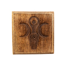 Load image into Gallery viewer, "Top-down view of a Goddess Altar Table on a white background," - Down to Earth.