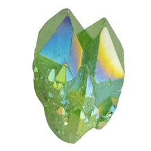 Load image into Gallery viewer, Green Aura Quartz Point 1ct on a white background - Down To Earth