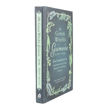 Load image into Gallery viewer, Green Witch's Grimoire Book Side facing on a white background - Down To Earth