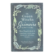 Load image into Gallery viewer, Green Witch's Grimoire Book front facing on a white background - Down To Earth