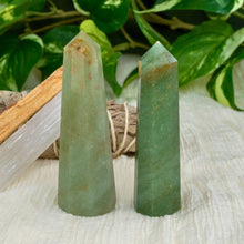 Load image into Gallery viewer, Green Aventurine Tower Styled - Down To Earth