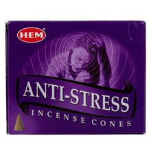 Load image into Gallery viewer, HEM Incense Cones Anti-Stress on a white background - Down to Earth