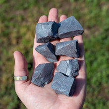 Load image into Gallery viewer, Hematite Raw in the palm of a Hand - Down To Earth