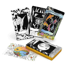 Load image into Gallery viewer, Intuitive Wisdom Tarot Deck: Color Your Deck Tarot Cards - Down To Earth