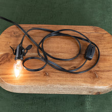 Load image into Gallery viewer, Lamp Cord & Bulb Leaves Style Background - Down To Earth