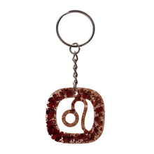 Load image into Gallery viewer, Leo Zodiac Resin Keychain - Down To Earth