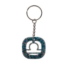Load image into Gallery viewer, Libra Zodiac Resin Keychain - Down To Earth