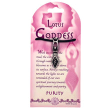 Load image into Gallery viewer, Lotus Goddess Necklace Pendant - Down To Earth