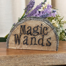 Load image into Gallery viewer, Magic wands holder with flower background