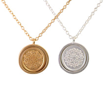 Load image into Gallery viewer, Mantra Medallion Necklaces - Down To Earth