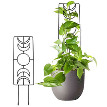 Load image into Gallery viewer, Metal Moon Phase Plant Trellis - Down To Earth