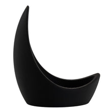 Load image into Gallery viewer, Mini Crescent Moon Planter left side displayed on a white background - Down to Earth