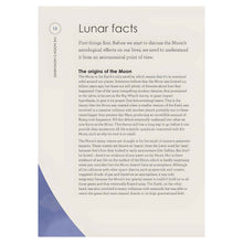 Load image into Gallery viewer, Moon Power by Jane Struthers Lunar Facts - Down To Earth