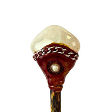 Load image into Gallery viewer, Moonstone Crystal Hair Stick - Down To Earth