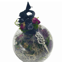 Load image into Gallery viewer, Morrigan Witch Ball Details - Down To Earth
