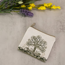 Load image into Gallery viewer, Natures Tree Life small pouch on a style background - Down To Earth