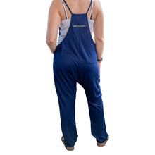 Load image into Gallery viewer, Spaghetti Strap Jumpsuit with Pockets studio back angle - Down to Earth