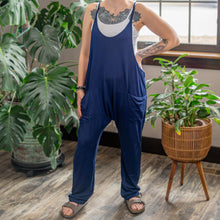 Load image into Gallery viewer, Spaghetti Strap Jumpsuit with Pockets styled photo - Down to Earth