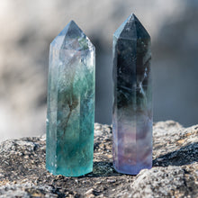 Load image into Gallery viewer, Fluorite Tower outdoor photo - Down to Earth