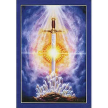 Load image into Gallery viewer, Oracle of the Angels Back of Card Artwork - Down To Earth