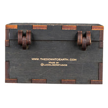 Load image into Gallery viewer, Ouija Trinket Box on a white background back facing - Down to Earth