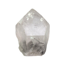 Load image into Gallery viewer, "Phantom Clear Quartz Point on a white background," - Down to Earth.