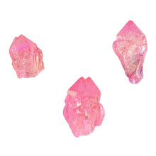 Load image into Gallery viewer, Pink Aura Quartz Point on a white background - Down To Earth