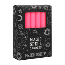 Load image into Gallery viewer, Pink Friendship Spell Candles - Down To Earth