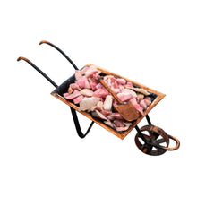 Load image into Gallery viewer, Pink Opal Crystal Chip Wheelbarrow - Down To Earth Crystal Home Decor