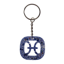 Load image into Gallery viewer, Pisces Zodiac Resin Keychain - Down To Earth