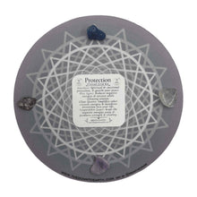 Load image into Gallery viewer, Protection Crystal Grid Kit Laid Out - Down To Earth