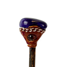Load image into Gallery viewer, Purple Agate Crystal Hair Stick - Down To Earth