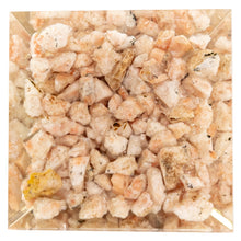 Load image into Gallery viewer, Orgonite Crystal Pyramid Sunstone bottom side - Down to Earth