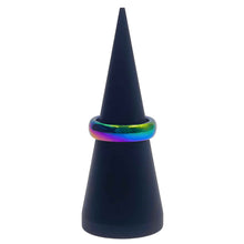 Load image into Gallery viewer, Rainbow Hematite Protection Ring - Down To Earth