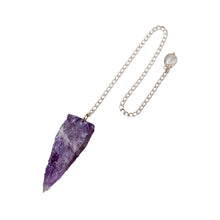 Load image into Gallery viewer, Raw Amethyst Pendulum - Down To Earth