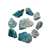 Load image into Gallery viewer, Raw Blue Apatite Studio Photo - Down to Earth
