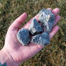 Load image into Gallery viewer, Raw Emerald in the Palm of a Hand - Down To Earth