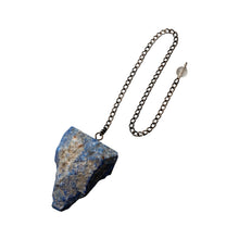 Load image into Gallery viewer, Raw Lapis Lazuli Pendulum - Down To Earth
