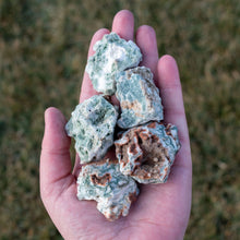 Load image into Gallery viewer, Raw Tree Agate in Palm of Hand - Down To Earth