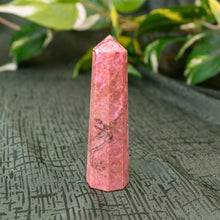 Load image into Gallery viewer, Rhodonite Crystal Tower Styled - Down To Earth