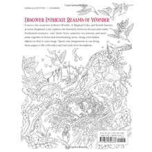 Load image into Gallery viewer, Secret Worlds Coloring Book Back Cover - Down To Earth