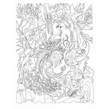 Load image into Gallery viewer, Secret Worlds Coloring Book Page - Down To Earth