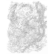 Load image into Gallery viewer, Secret Worlds Coloring Book Page - Down To Earth